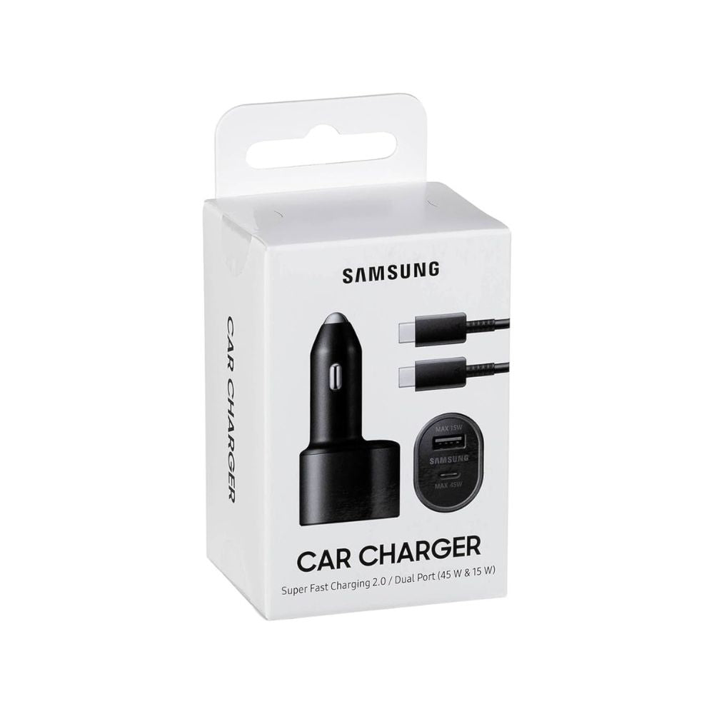 Samsung Car Fast Charger Type-C 45W/15W Samsung Car Fast Charger Type-C 45W/15W